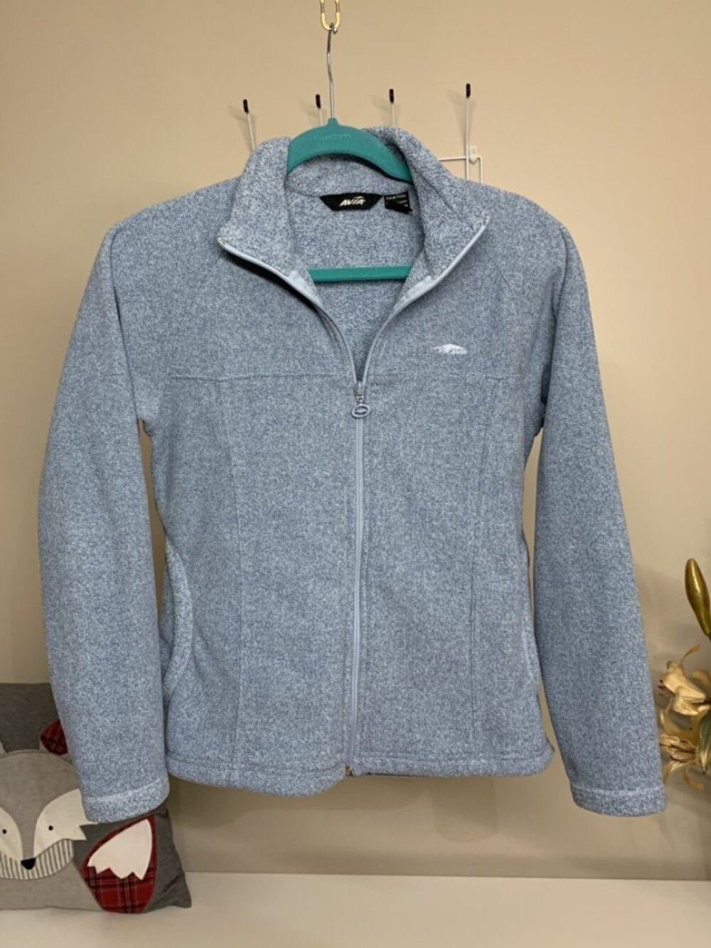 Soft Avia Fleece Zip-Up Jacket MEDIUM